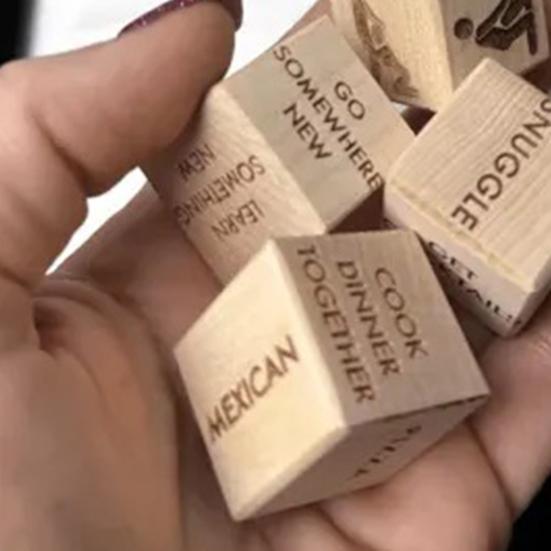 1 комплект, набор кубиков для свидания, ночи, забавные, что делать, разные стили, сверхмощные деревянные многоразовые кубики для пар, подарок на день Святого Валентина, юбилеи, дни рождения