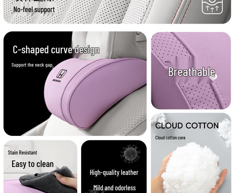 Подушки для шеи и поясничные опоры Honda для всех сезонов: Vezel, Civic, CRV, Avancier, XRV, Accord