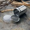 1Pcs Flour Salt Sifter Icing Sugar Stainless Steel Mesh Shaker Dredger Cocoa Chocolate Powder Shaker