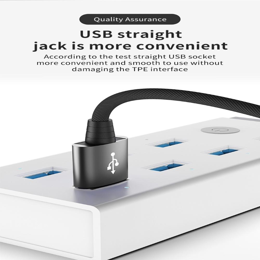 Woven Shell 5A Fast Charging Cable 90 Degree Angle USB C Charging Cable Smartphone