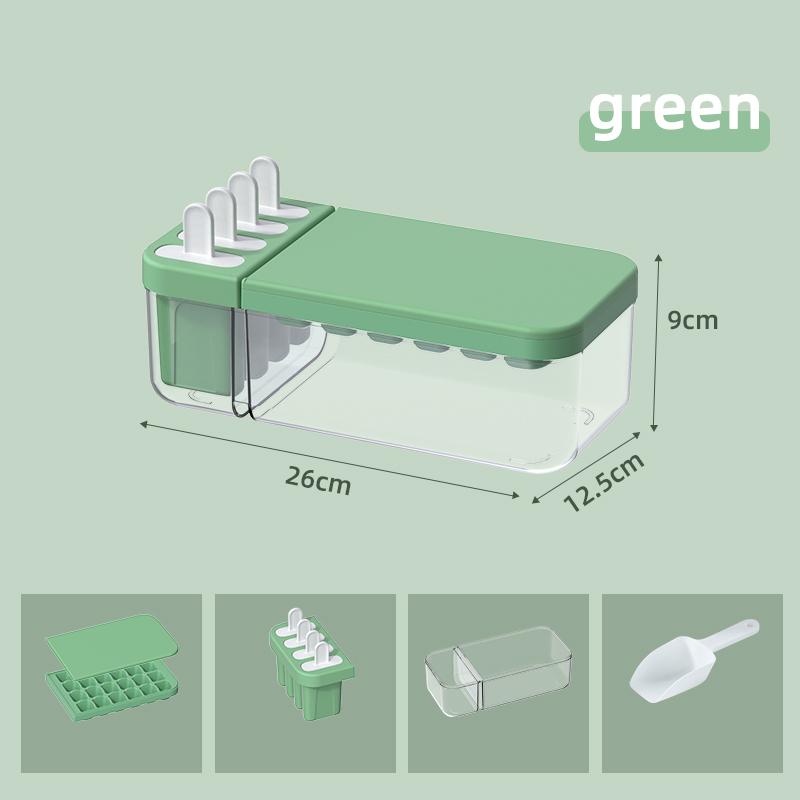 24 сетки двухслойная форма для кубиков льда для дома 2-в-1 без запаха коробка для приготовления льда коробка для приготовления льда в виде шарика