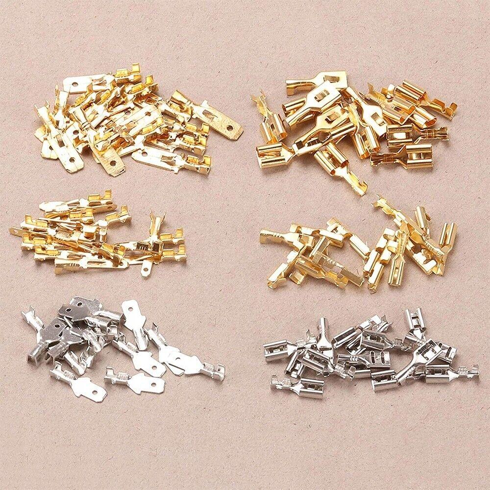 150pcs Assortment Male Female Spade Terminals Electrical Wire Crimp Connectors