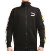 Puma T7 Slim Fit Track Jacket Men Outerwear Black 531290-01