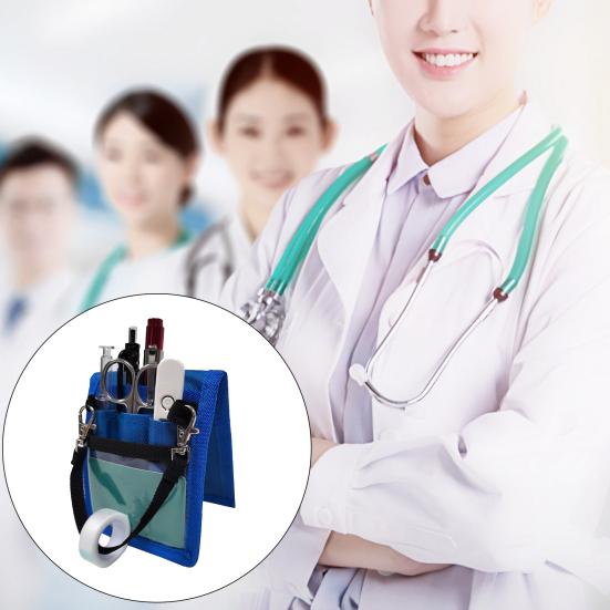 Защитная сумка для карманов медсестры, сумка для инструментов парикмахера, много карманов для медсестры