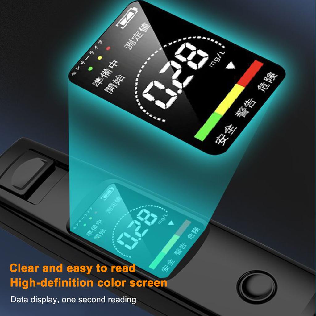 Тестер алкоголя Портативный бесконтактный детектор движения Тестер алкоголя Автомобиль Высокая точность измерения