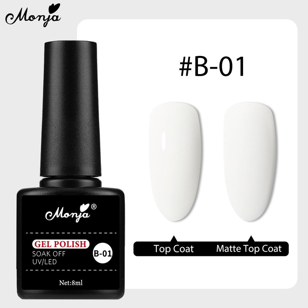 monja 17 цветов 8 мл флакон для дизайна ногтей гель УФ-лак для рисования живопись быстросохнущая замачиваемая лампа отверждение лаки лак DIY дизайн маникюра инструменты для красоты