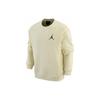 Jordan Solid Color Logo Crew Neck Sweatshirt Men Tops Coconut-Milk FB7658-113