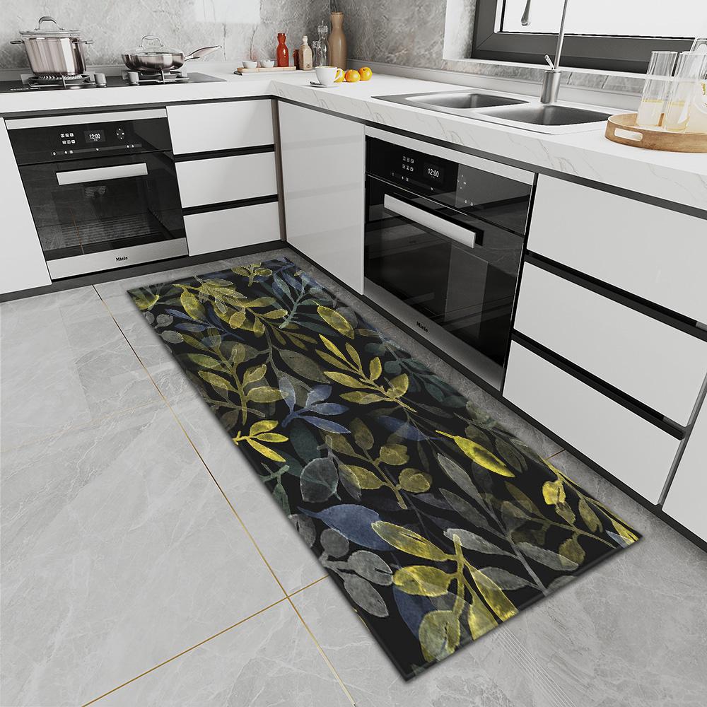 Коврик для кухни, коврик для входной двери, ковер для спальни, домашний коридор, ванная комната, нескользящий пол, ковер с рисунком для гостиной