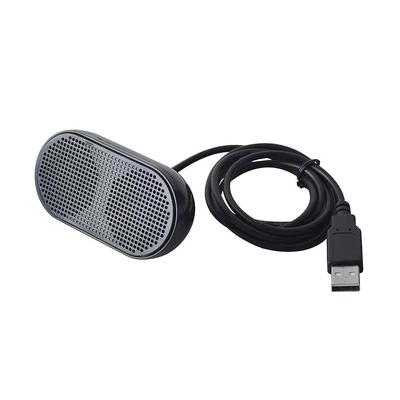 Портативный небольшой динамик USB мини-динамик компьютерный динамик активный стерео мультимедийный динамик для ноутбука ПК (style1)