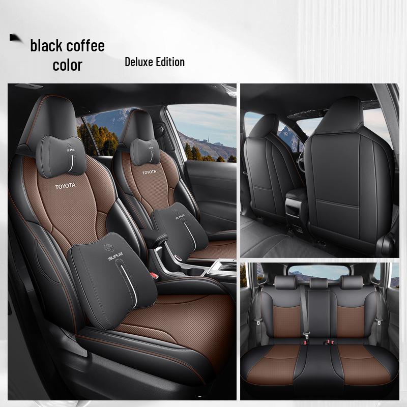 Toyota RAV4 Seat Covers: Compatible with 26 Models, Fully Enclosed, Four-Season Car Seat Cushions for Interior Enhancement.