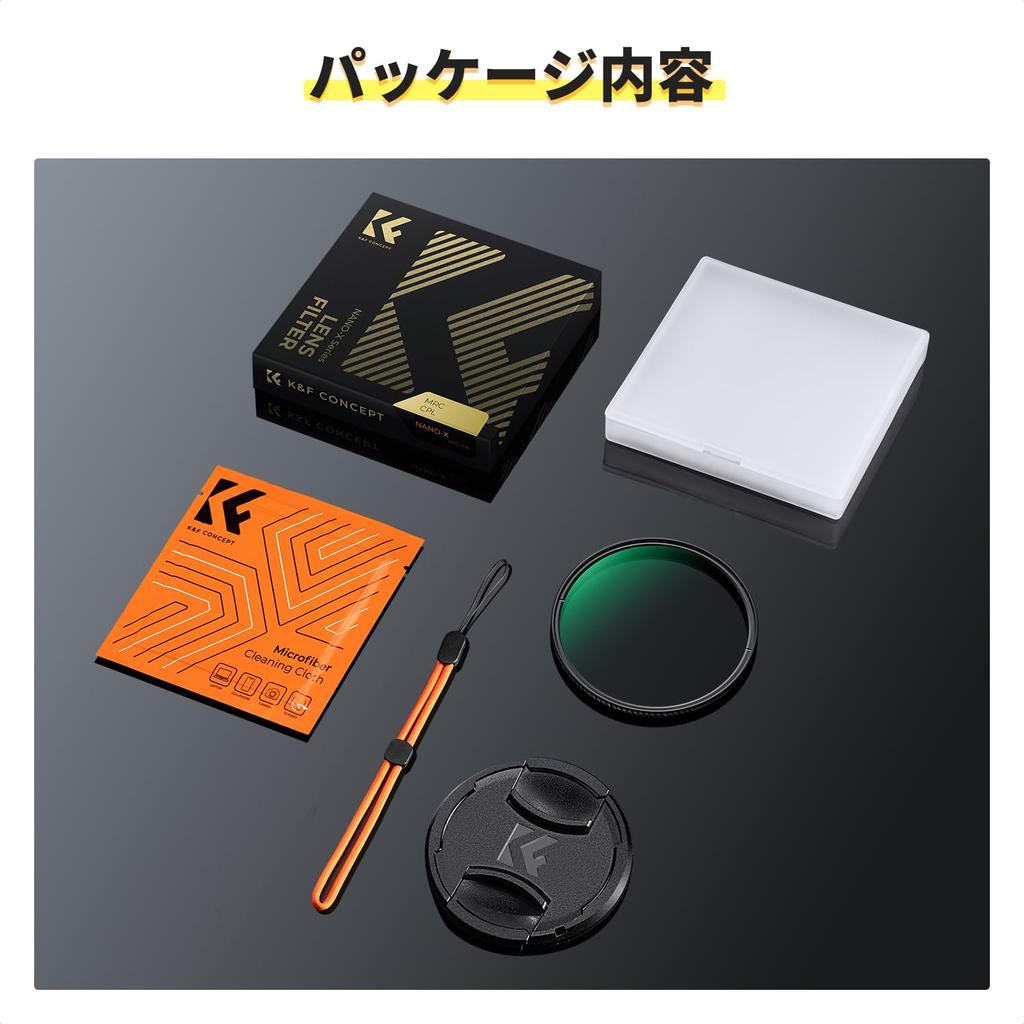 Фильтр Concept 62 мм CPL, салфетка для чистки крышки объектива, круговая поляризация света, цветовой контраст, регулировка отражения, высокая светопропускаемость, 28-слойное покрытие