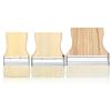 3Pcs Flat Paddle Paint Brush Set For Oil and Acrylic Paints Brushes (3", 4", 5")