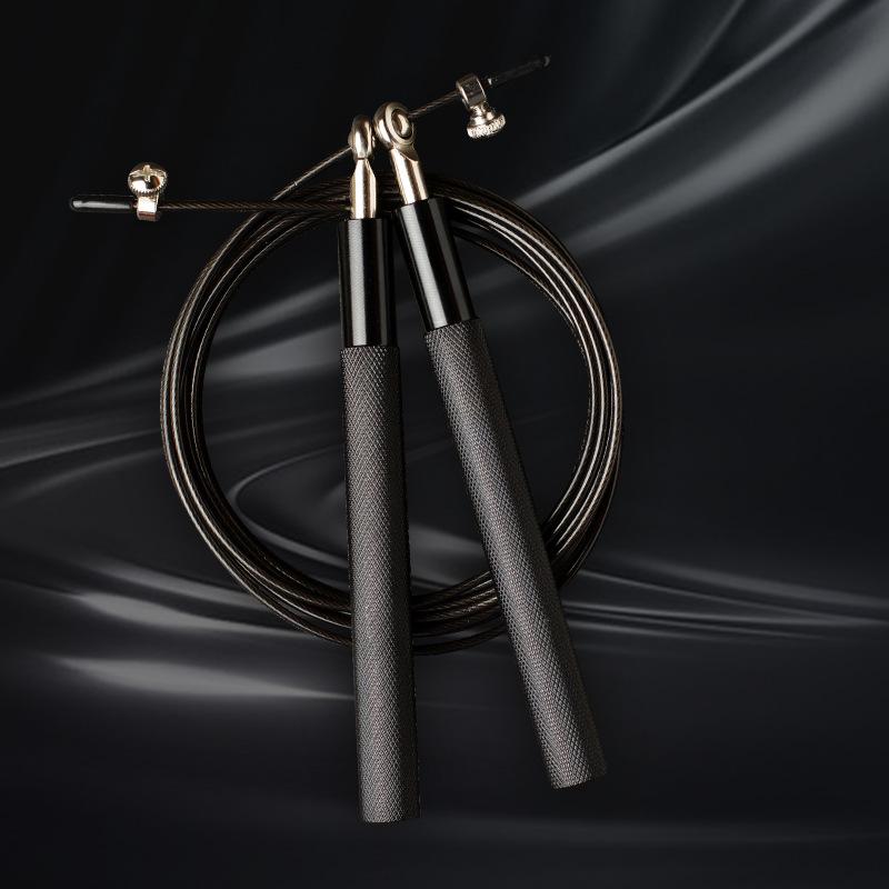 Обучение учащихся средней школы из алюминиевого сплава, скакалка для взрослых, фитнес-спортивное оборудование, универсальный подшипник, стальная проволока, скакалка