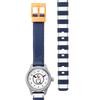 Cue and Cue Smile Solar Solar Analog Mini Series водонепроницаемый уретановый пояс с узором RP01J035 синий [Citizen Watch]