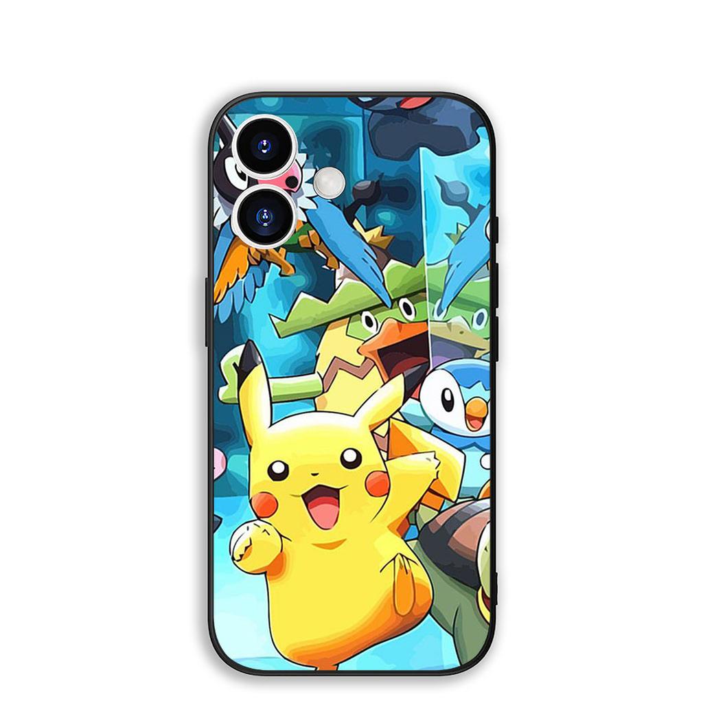 for Motorola Moto G86 G57 G67 G24 G15 G54 Power G13 G14 G34 G35 G45 G60 G53 G55 G64 G75 G72 Case P-Pokemons GO Gengar P-Pikachus