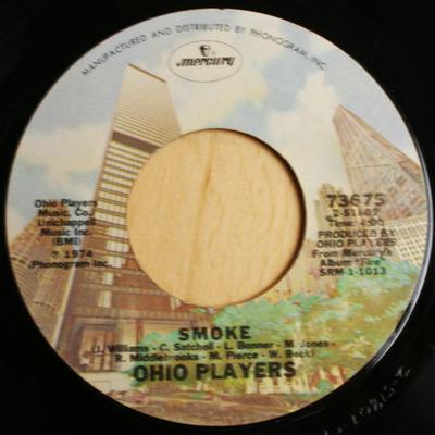 7-дюймовая пластинка OHIO PLAYERS - I Want To Be Free / Smoke 73675 Mercury 1974 США Соул/Фанк Б/У