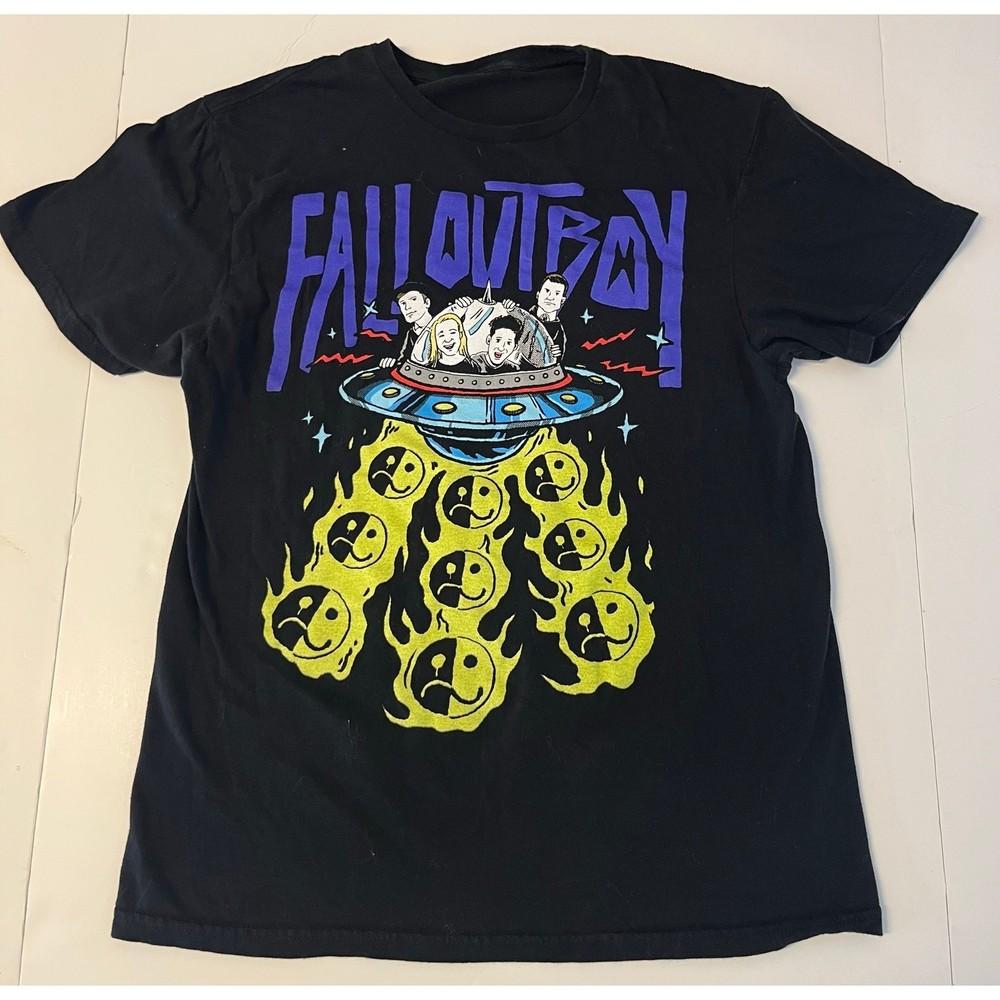 Новая футболка унисекс Fall Out Boy Подарок для фанатов Все размеры PI140 Футболка унисекс