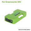 Multifunctional Battery Adapter Holder Portable Battery Interface  for Greenworks Ryobi