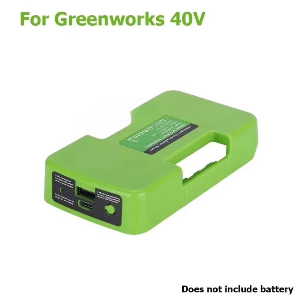 Multifunctional Battery Adapter Holder Portable Battery Interface for Greenworks Ryobi