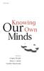 The Knowing Our Own Minds Book