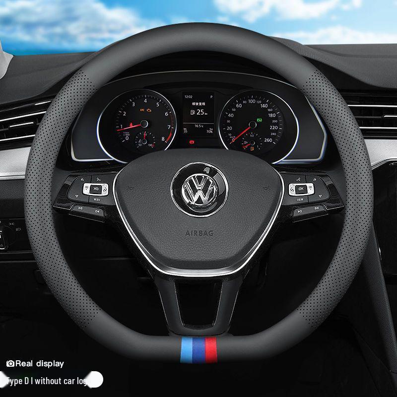 Чехол на руль Volkswagen для моделей Sagitar, Tayron, Passat, Tiguan, Lavida, Bora, Touareg и Magotan.