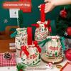 Canvas Candy Packaging Bag Large Capacity Drawstring Pocket High Quality Candy Handbag  Christmas