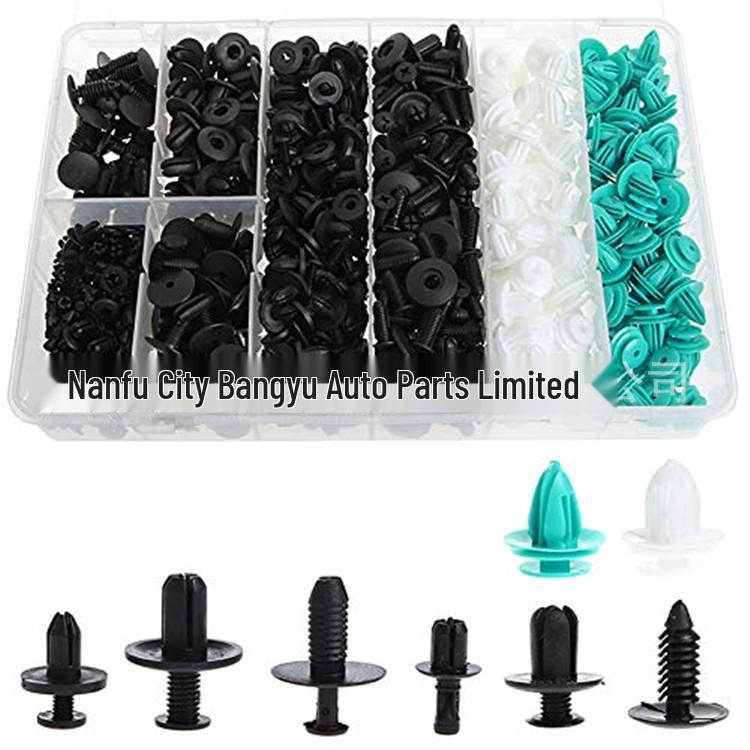 405PCS Car Retainer Clips for Toyota, Mazda, Hyundai - Door Panel & Fender Fasteners