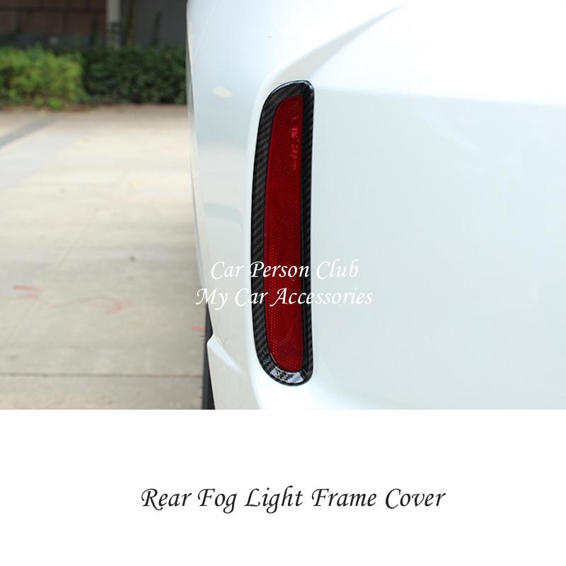 Для Honda Fit Jazz GR-2023 передняя и задняя противотуманная фара, крышка рамки лампы, накладки из АБС-пластика, углеродное волокно, внешний автомобильный светильник