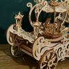 DIY тыквенная тележка, 3D деревянные пазлы, детская сборка, строительные блоки, модель кирпичей, развивающая игрушка для взрослых, детский подарок