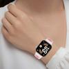 Спортивный силиконовый ремешок для Redmi Watch 6 5 4 Оригинальный браслет для Xiaomi Mi Band 10 Pro/9 Pro/8 Pro Дышащий браслет Correa