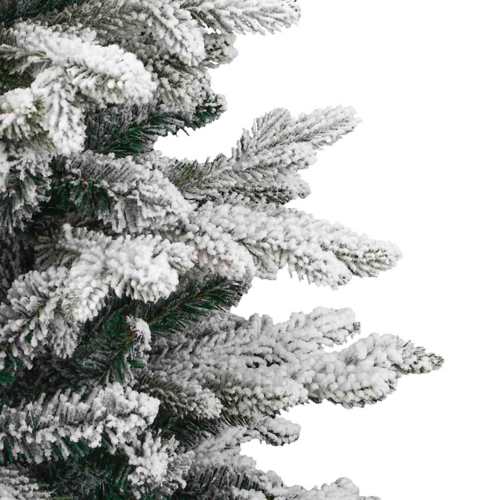 Artificial Foldable Christmas Tree White 150 cm PE and PVC