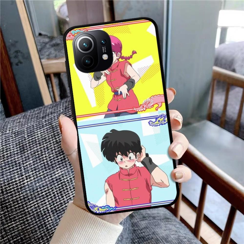 Мультяшный чехол для телефона Ranma ½ для Xiaomi Mi 5X 8 9 10 11 12 Lite Pro 10T PocoX3pro PocoM3 Note 10 Pro Lite
