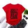 Summer Round Neck Inspirational Text Printed Top Fashionable Casual Pure Cotton Short Sleeved Women's T-shirts