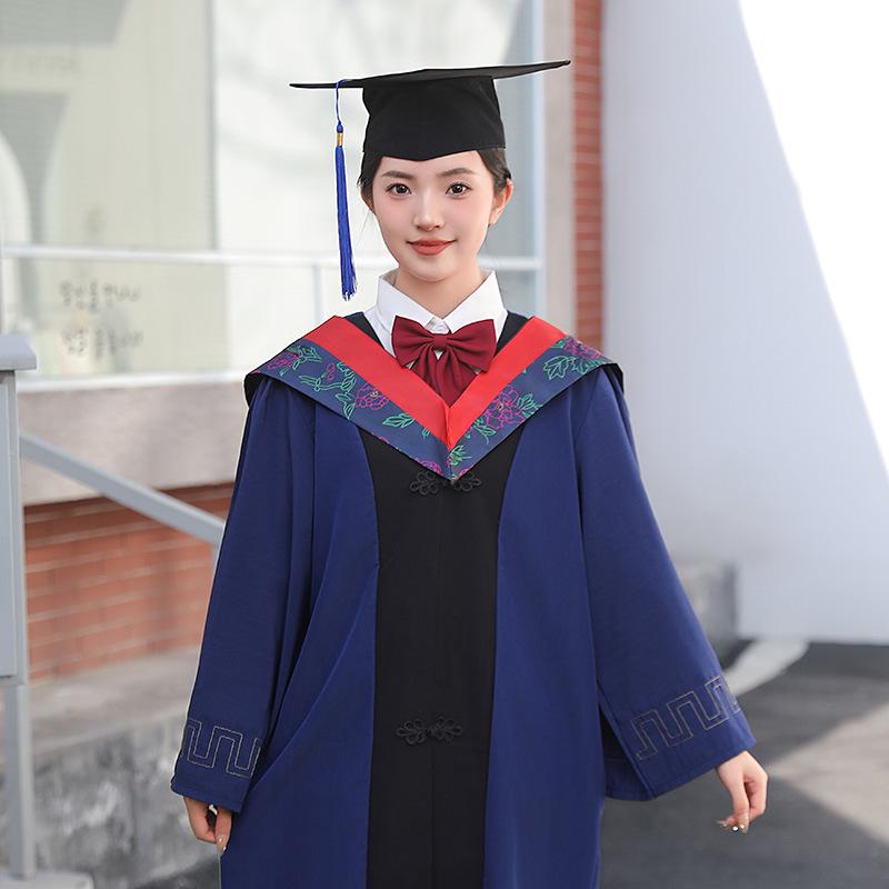 Blue Master's Graduate Robes for Science, Engineering, Agriculture, Military, and Medical Fields