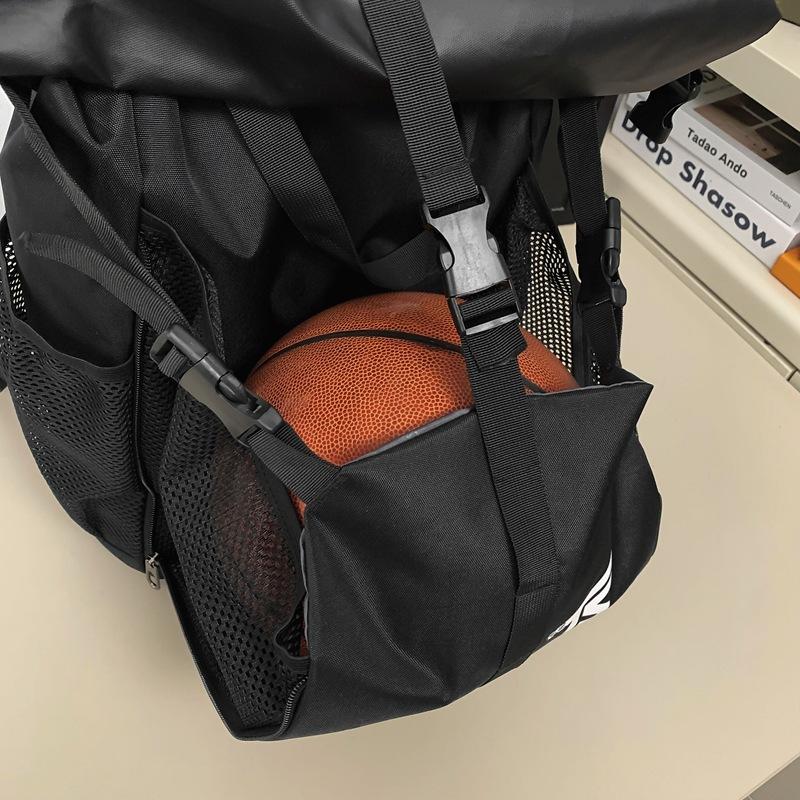 Мужская спортивная баскетбольная сумка большой вместимости для улиц, студенческая школьная сумка, дорожный рюкзак