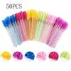 50 шт. одноразовая кисть для наращивания ресниц, кисть для бровей, аппликатор для туши для макияжа