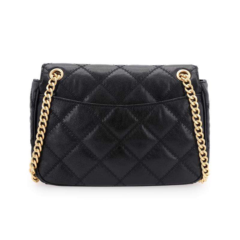 TORY BURCH Tangli Baiqi TB-Willa commuter rhombus chain sheepskin messenger bag square tote bag crossbody bag shoulder bag medium size 82368-001