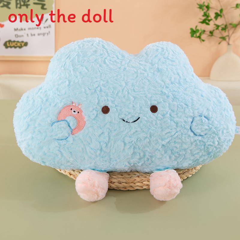 Doubao Cloud Plush Cushion For Window Seat Decoration With Comfortable South Korean Velvet