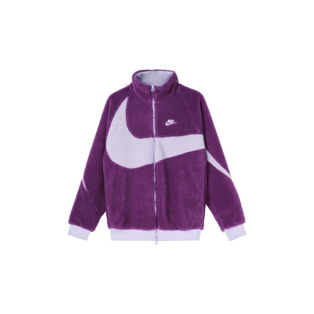 Nike Женская двусторонняя куртка из боа с большим Swoosh Азиатский размер BQ6546-570