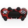 PlayVital Soft Rubber Protector Skin for PS5 Edge Wireless Ergonomic Silicone Cover Case with Thumb Grip Caps for PS5 Edge Controller Edition Red