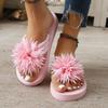 Fashion Ladies Shoes 2025 Fashion Pinch Toe Women's Slippers Summer Outdoor Beach New Plus Size Best Seller Floral Light Flip Flops