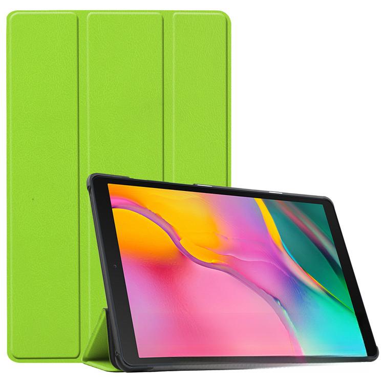 Для планшета Galaxy Tab A 10.1 дюйма - Защитный кожаный чехол-книжка Kaster Tri-Fold Cover (T510)
