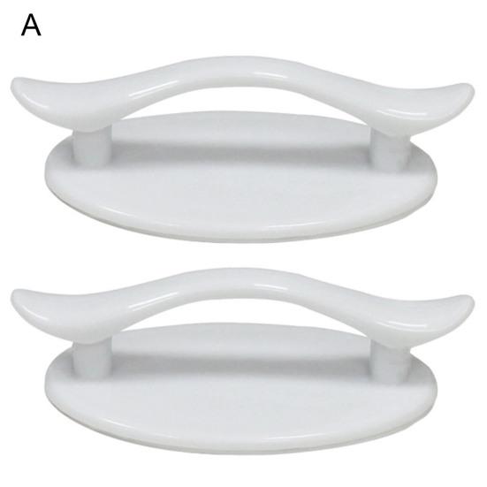 2 шт. широко используемые самоклеящиеся ручки для шкафа, простые в установке, обустройство дома, современная ручка для шкафа