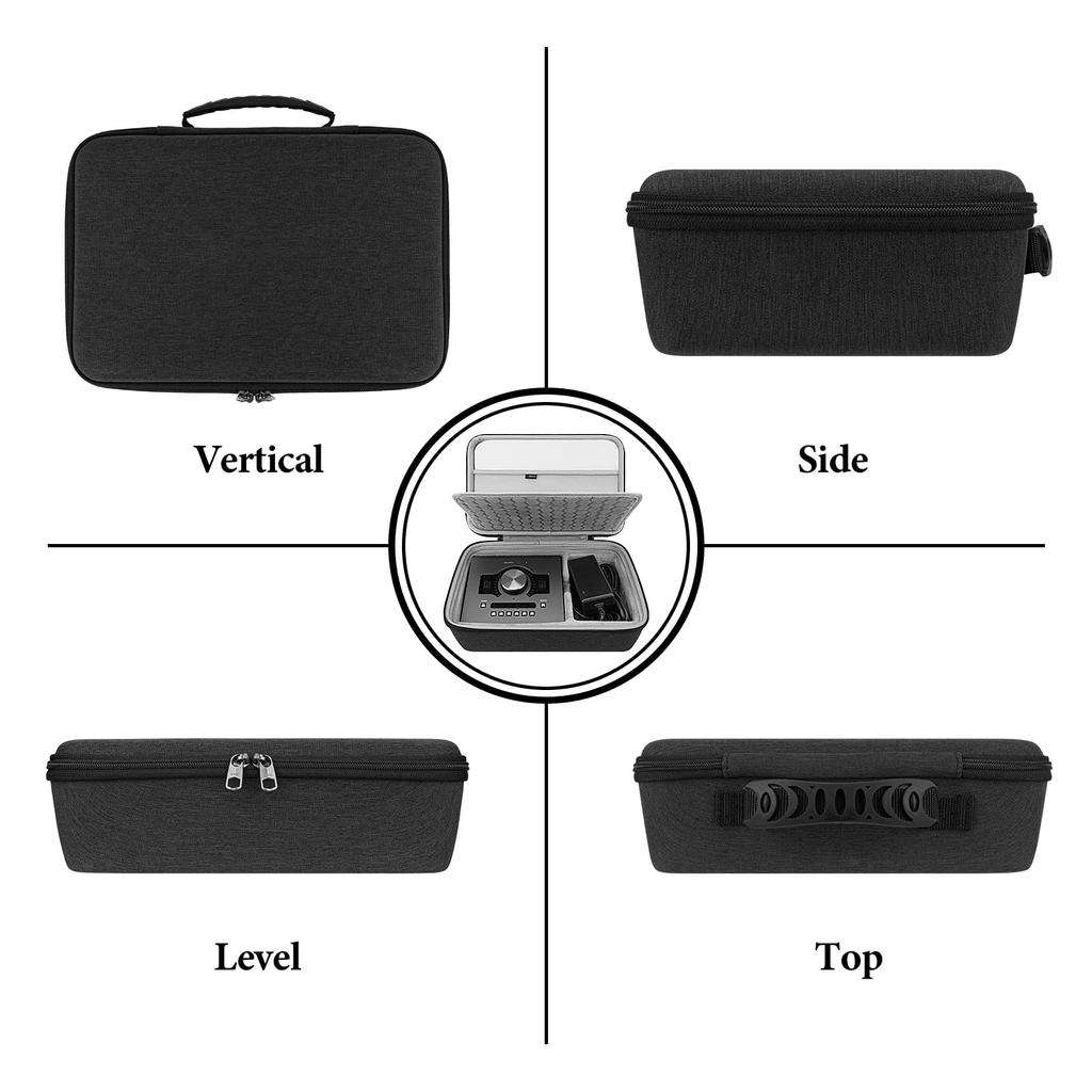 Geekria Audio Interface Carrying Hard Shell Travel Bag Universal Audio Apollo Twin X Twin X Twin X DUO Gen 2 Apollo Twin X QUAD Gen 2 Case, DUO/Apollo