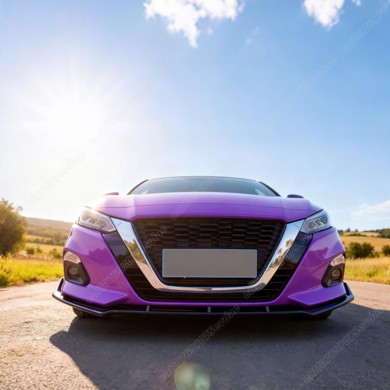 For Nissan Teana Altima 2019 2020 2021 2022 Sport Style Front Bumper Lip Splitter Surround Spoiler Diffuser Car Exterior BodyKit