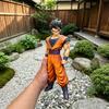HY Studio Son Goku Base Form Dragon Ball Z Action Figure - Black Hair Orange Gi 1/6 Scale 30cm Articulated PVC Collectible Toy