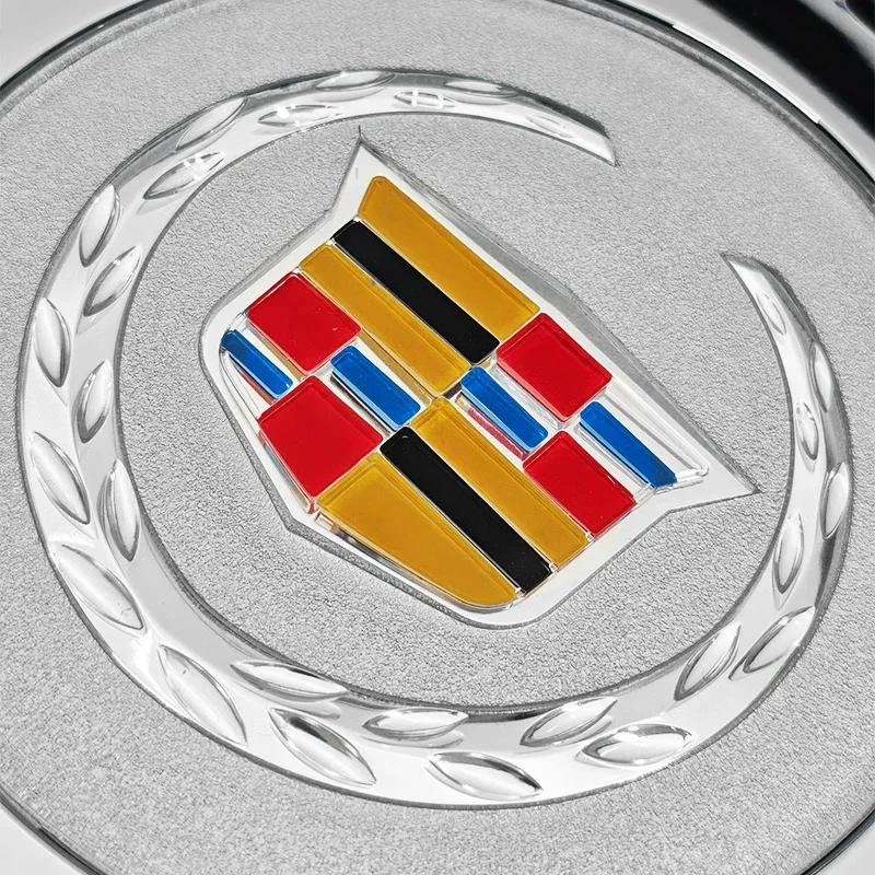 140 мм 168 мм 200 мм 203 мм 4 шт. Колпачки ступицы колеса Аксессуары для Cadillac Escalade SRX Автомобильные эмблемы на диски Стайлинг автомобиля