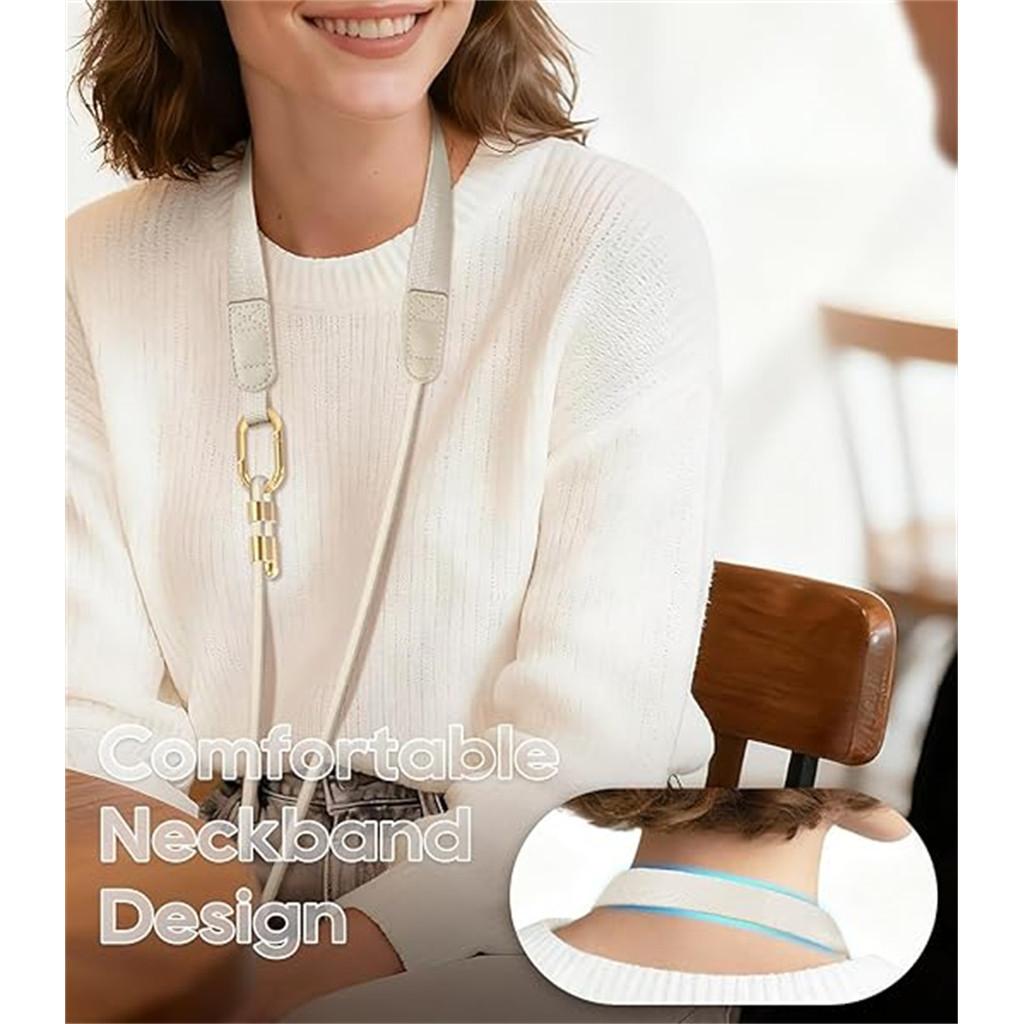 Ремешок для телефона через плечо с биркой для телефона, регулируемый ремешок для телефона, с удобным для кожи ремешком на шею и металлическим карабином