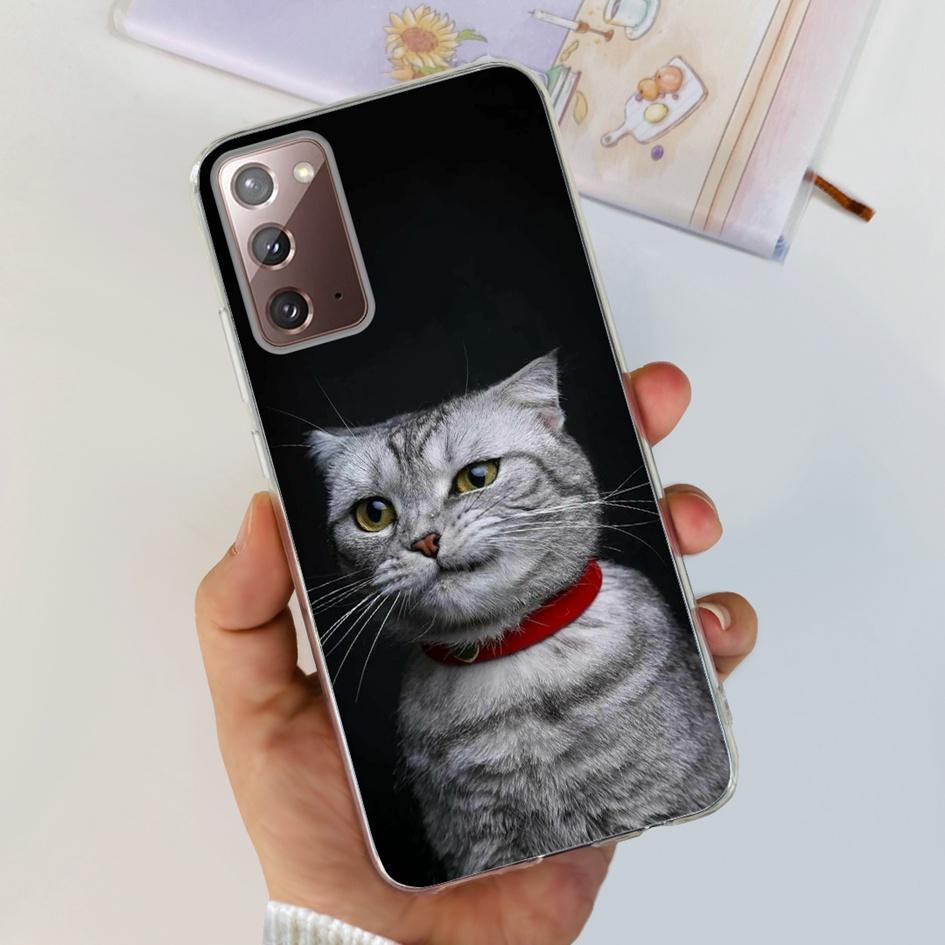 Чехол для Samsung Note 20 5G SM-N981B Популярный Цветок Тонкий Мягкий Силиконовый Чехол для Телефона для Samsung Galaxy Note20 Ultra 5G Funda Capa