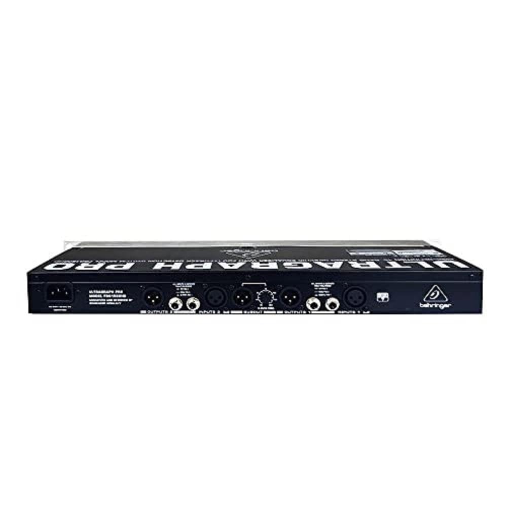 Behringer ULTRAGRAPH PRO FBQ1502HD Графический эквалайзер с детектором обратной связи и выходом на сабвуфер, 15-полосный стерео,